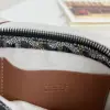  Goyard Plumet Pocket Wallet Strap Bags Black & Tan #3384 - Image 2