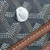  Goyard Plumet Pocket Wallet Strap Bags Black & Tan #3384 - Image 3