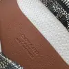  Goyard Plumet Pocket Wallet Strap Bags Black & Tan #3384 - Image 7