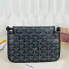  Goyard Plumet Pocket Wallet Strap Bag Grey #3402 - Image 16