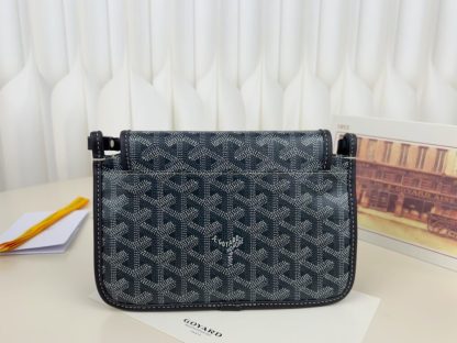  Goyard Plumet Pocket Wallet Strap Bag Grey #3402 - Image 16