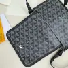  Goyard Plumet Pocket Wallet Strap Bag Grey #3402 - Image 13