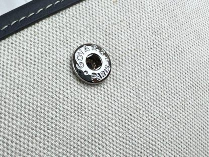  Goyard Plumet Pocket Wallet Strap Bag Grey #3402 - Image 2