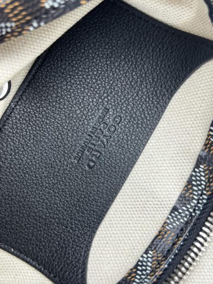  Goyard Plumet Pocket Wallet Black Strap Bag #3401 - Image 4