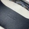  Goyard Plumet Pocket Wallet Black Strap Bag #3401 - Image 6