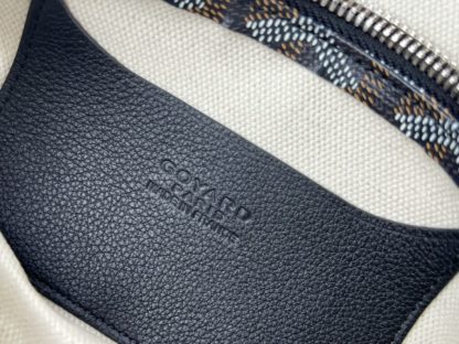  Goyard Plumet Pocket Wallet Black Strap Bag #3401 - Image 6