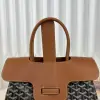  Goyard Saïgon tote bag Black & Tan #3421 - Image 11
