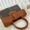  Goyard Saïgon tote bag Black & Tan #3421 - Image 15