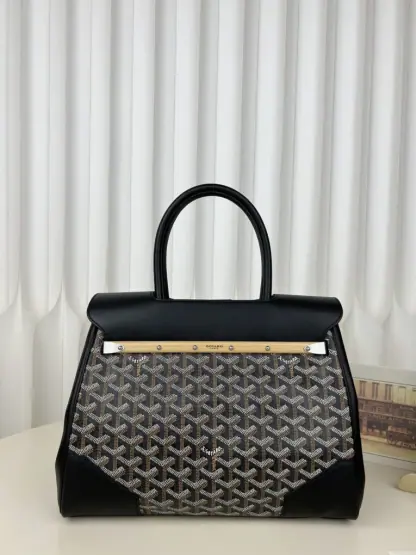  Goyard Saïgon tote bag Black #3423 - Image 11