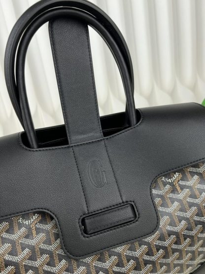  Goyard Saïgon tote bag Black #3423 - Image 6