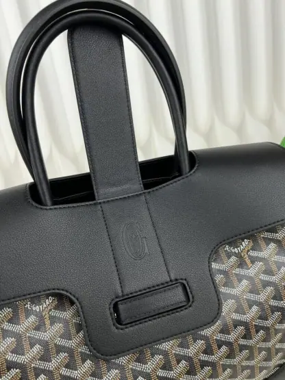  Goyard Saïgon tote bag Black #3423 - Image 6