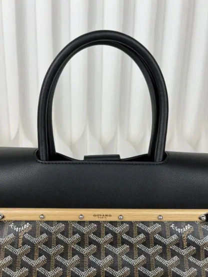  Goyard Saïgon tote bag Black #3423 - Image 8