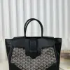 Replica Goyard Saïgon tote bag Black #3423