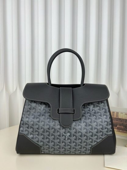 Goyard Saïgon tote bag Grey #3422 - Image 11
