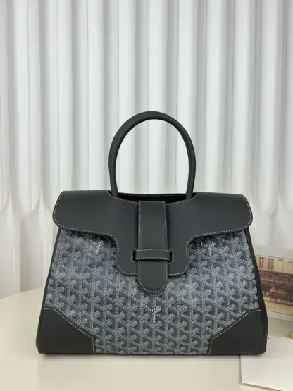  Goyard Saïgon tote bag Grey #3422 - Image 11