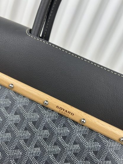  Goyard Saïgon tote bag Grey #3422 - Image 4