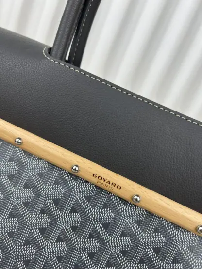  Goyard Saïgon tote bag Grey #3422 - Image 4