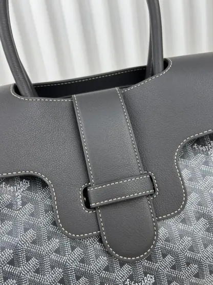  Goyard Saïgon tote bag Grey #3422 - Image 6