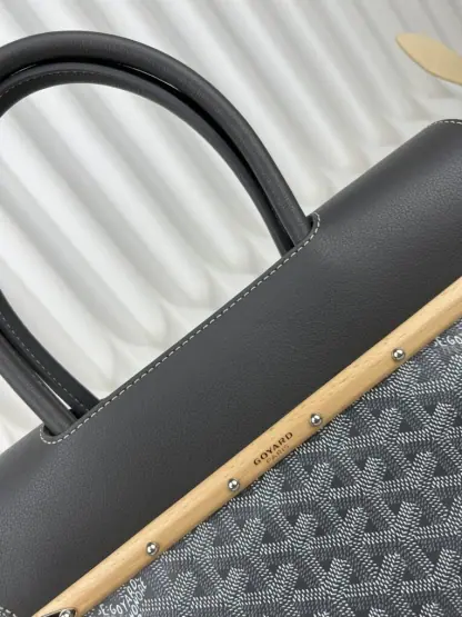  Goyard Saïgon tote bag Grey #3422 - Image 9