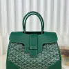  Goyard Saïgon tote bag Green #3424 - Image 17