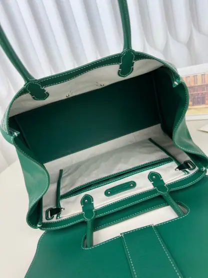  Goyard Saïgon tote bag Green #3424 - Image 15