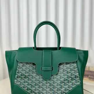 Replica Goyard Saïgon tote bag Green #3424