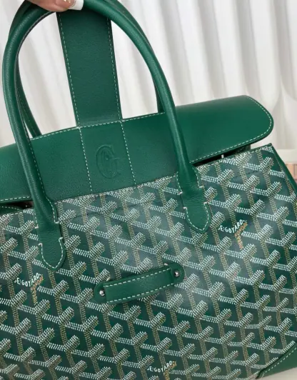  Goyard Saïgon tote bag Green #3424 - Image 18