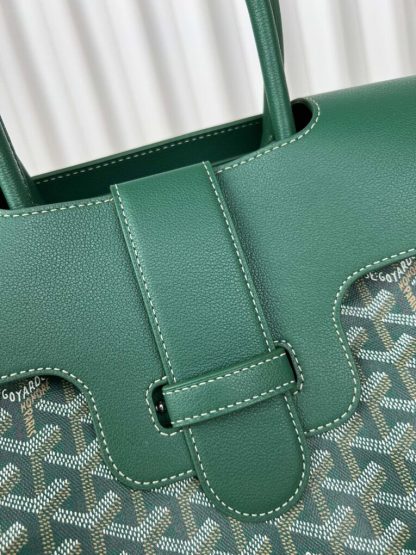  Goyard Saïgon tote bag Green #3424 - Image 3