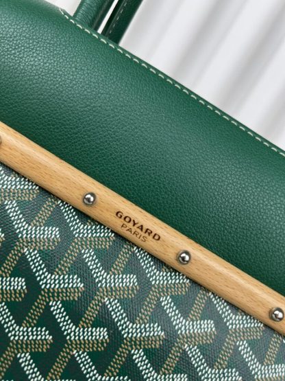  Goyard Saïgon tote bag Green #3424 - Image 4