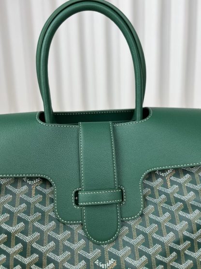  Goyard Saïgon tote bag Green #3424 - Image 10