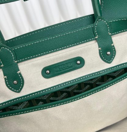  Goyard Saïgon tote bag Green #3424 - Image 9