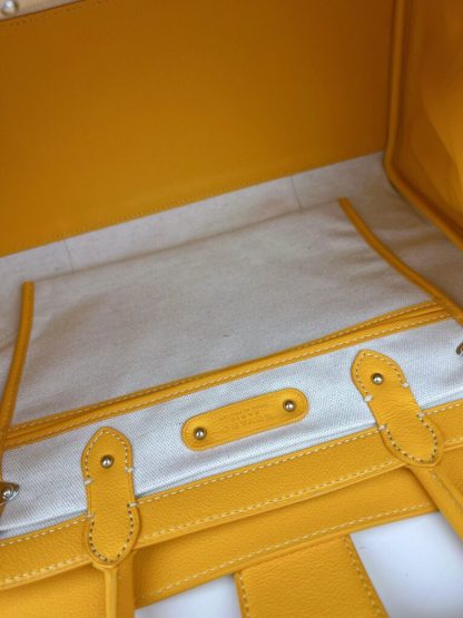  Goyard Saïgon tote bag Yellow #3425 - Image 3