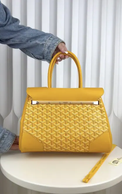 Goyard Saïgon tote bag Yellow #3425 - Image 10
