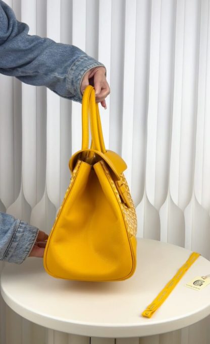  Goyard Saïgon tote bag Yellow #3425 - Image 8