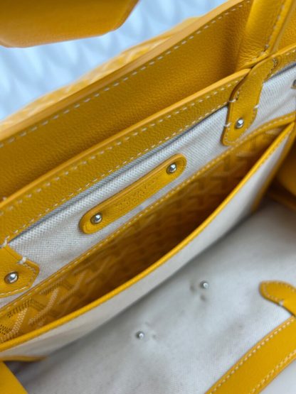  Goyard Saïgon tote bag Yellow #3425 - Image 5