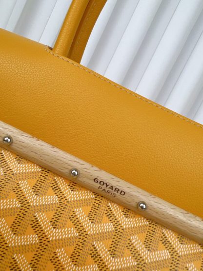  Goyard Saïgon tote bag Yellow #3425 - Image 6