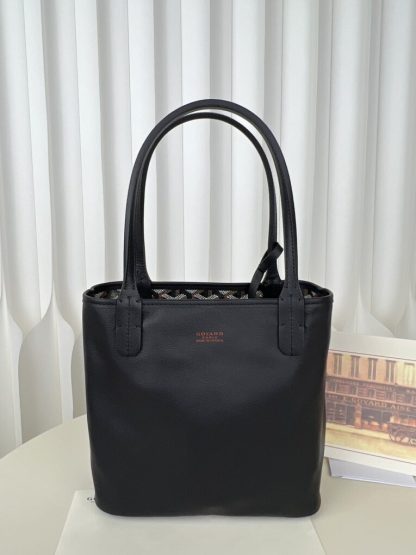 Replica Goyard Anjou Mini Bag Black Tote #3376