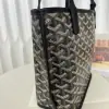  Goyard Anjou Mini Bag Black Tote #3376 - Image 11