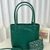 Replica Goyard Anjou Mini Bag Green Tote #3375