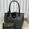  Goyard Anjou Mini Bag Black Tote #3376 - Image 17