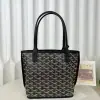  Goyard Anjou Mini Bag Black Tote #3376 - Image 18
