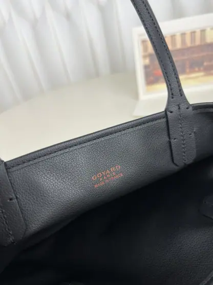  Goyard Anjou Mini Bag Black Tote #3376 - Image 8