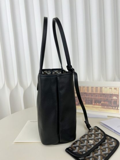  Goyard Anjou Mini Bag Black Tote #3376 - Image 10