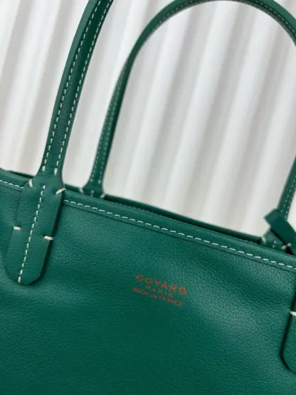  Goyard Anjou Mini Bag Green Tote #3375 - Image 12