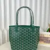  Goyard Anjou Mini Bag Green Tote #3375 - Image 16