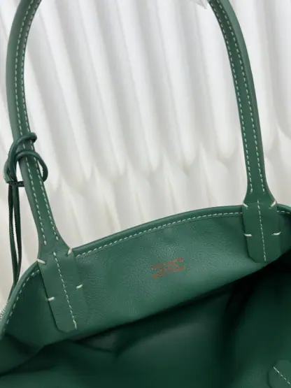  Goyard Anjou Mini Bag Green Tote #3375 - Image 7