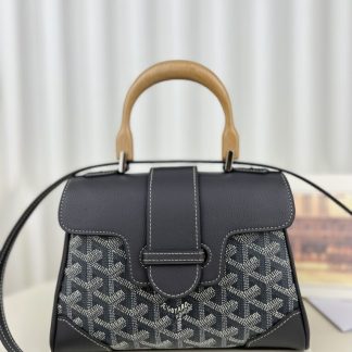 Replica Goyard Saïgon Souple Mini Bag Grey #3426