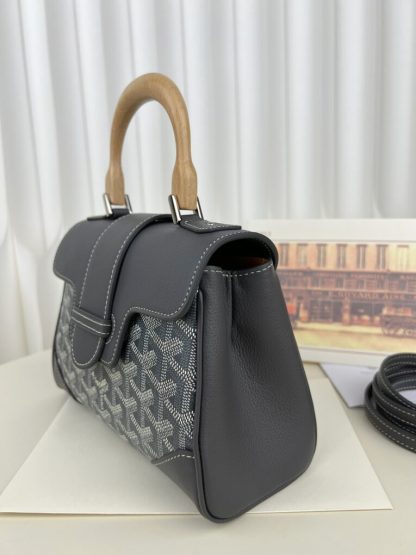 Goyard Saïgon Souple Mini Bag Grey #3426 - Image 13