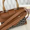  Goyard Saïgon Souple Mini Bag Black & Tan #3426 - Image 2