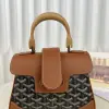  Goyard Saïgon Souple Mini Bag Black & Tan #3426 - Image 10